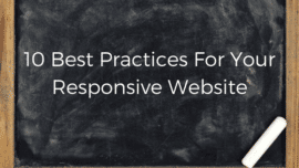 10 best practices for your responsive website