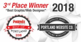 Portland Website named 3rd best website designer in Portland!