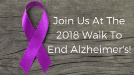 Ready to join this year's Alzheimer's Walk?